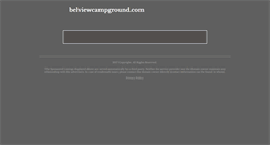 Desktop Screenshot of belviewcampground.com