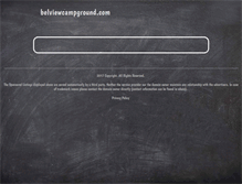 Tablet Screenshot of belviewcampground.com